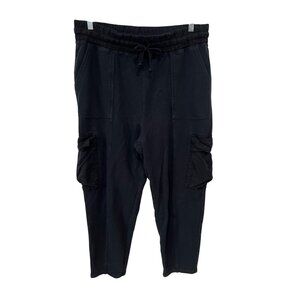 Fabletics Pull On Cargo Jogger Pants Size XL Drawstring Elastic Waist Athleisure